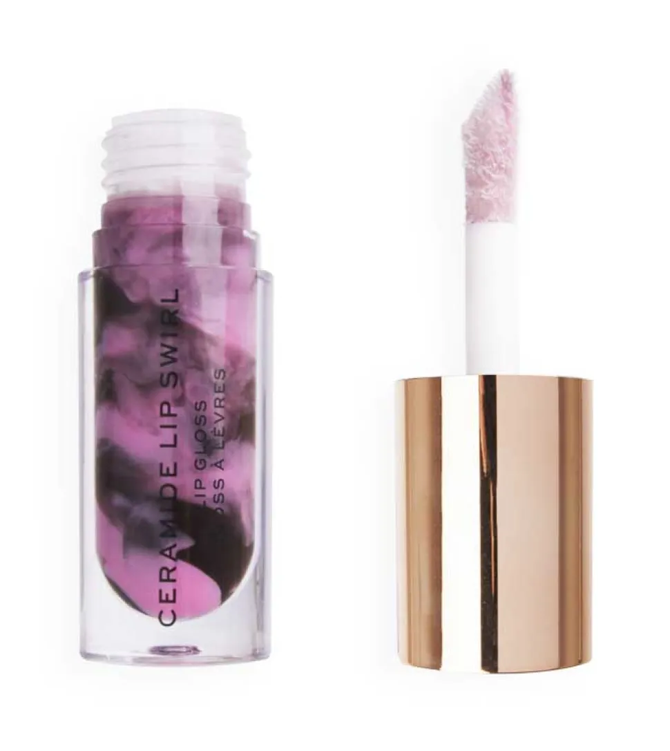 Revolution - Brillo de labios Ceramide Lip Swirl - Cherry mauve