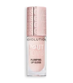 Revolution - Brillo de labios voluminizador Pout Bomb - Milky Sheer Holo