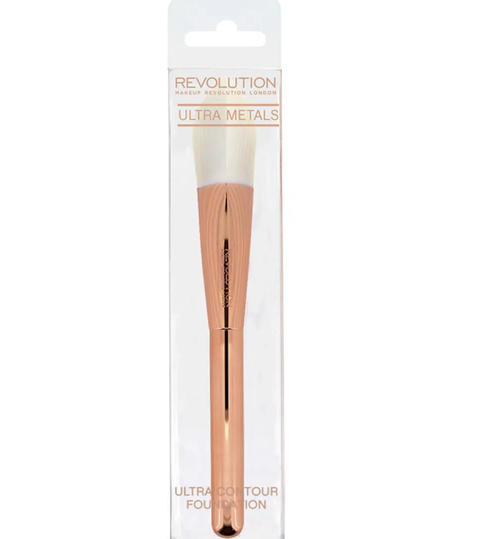 Revolution - Brocha Contorno Ultra Metals Contour Foundation Brush – F302