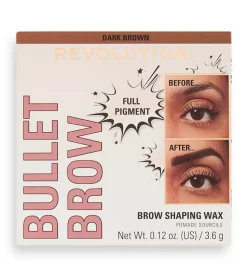 Revolution - Cera para cejas Bullet Brow - Ash Brown
