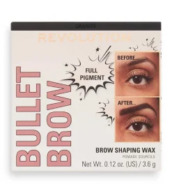 Revolution - Cera para cejas Bullet Brow - Granite