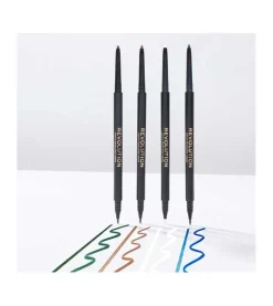 Revolution - Delineador de ojos Felt & Kohl Precision Dual Liner - White
