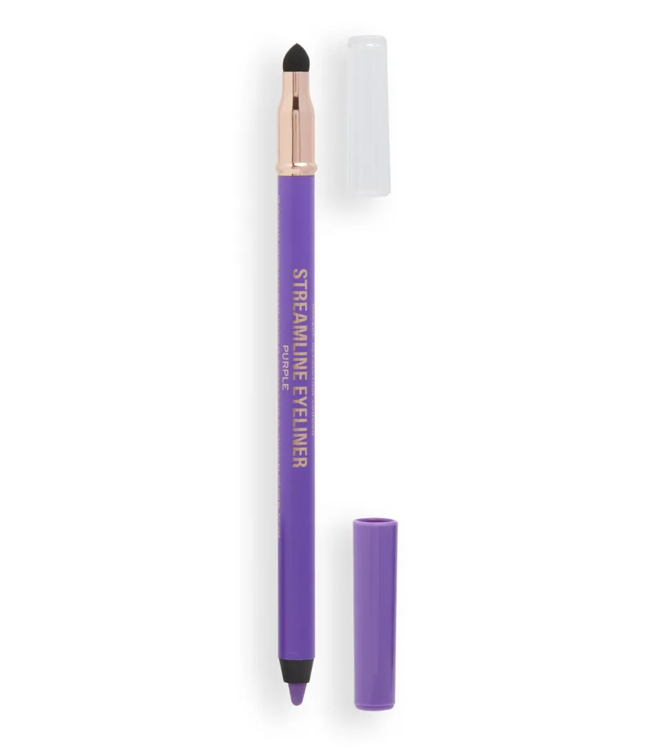 Revolution - Delineador de ojos Streamline Waterline Eyeliner Pencil - Purple