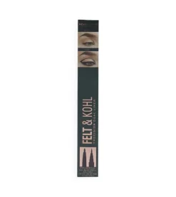Revolution - Delineador de ojos Felt & Kohl Precision Dual Liner - Green