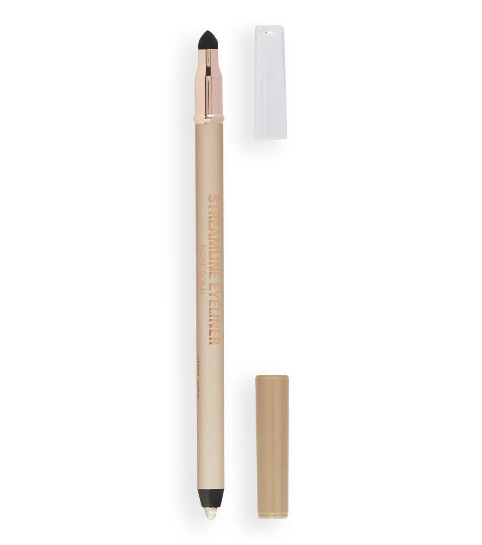 Revolution - Delineador de ojos Streamline Waterline Eyeliner Pencil - Rose Gold