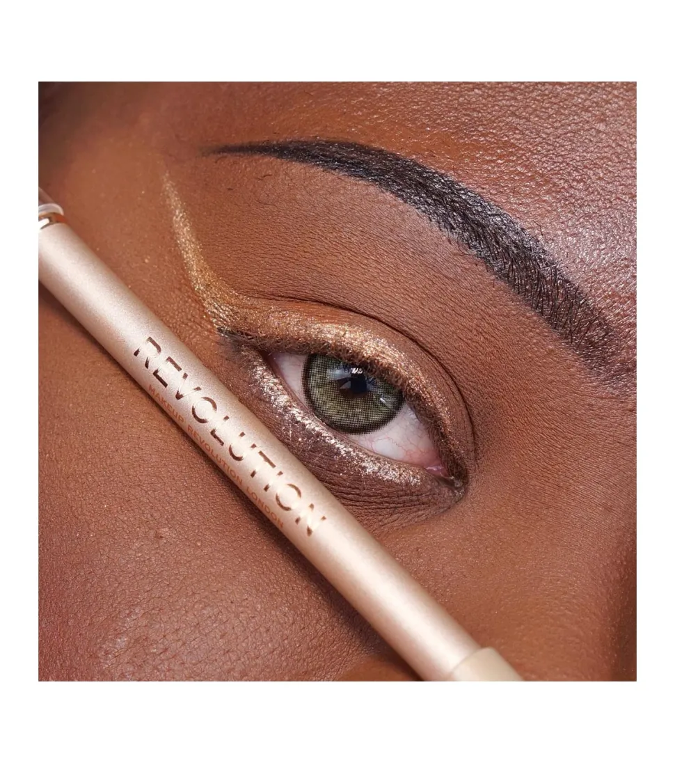 Revolution - Delineador de ojos Streamline Waterline Eyeliner Pencil - Rose Gold