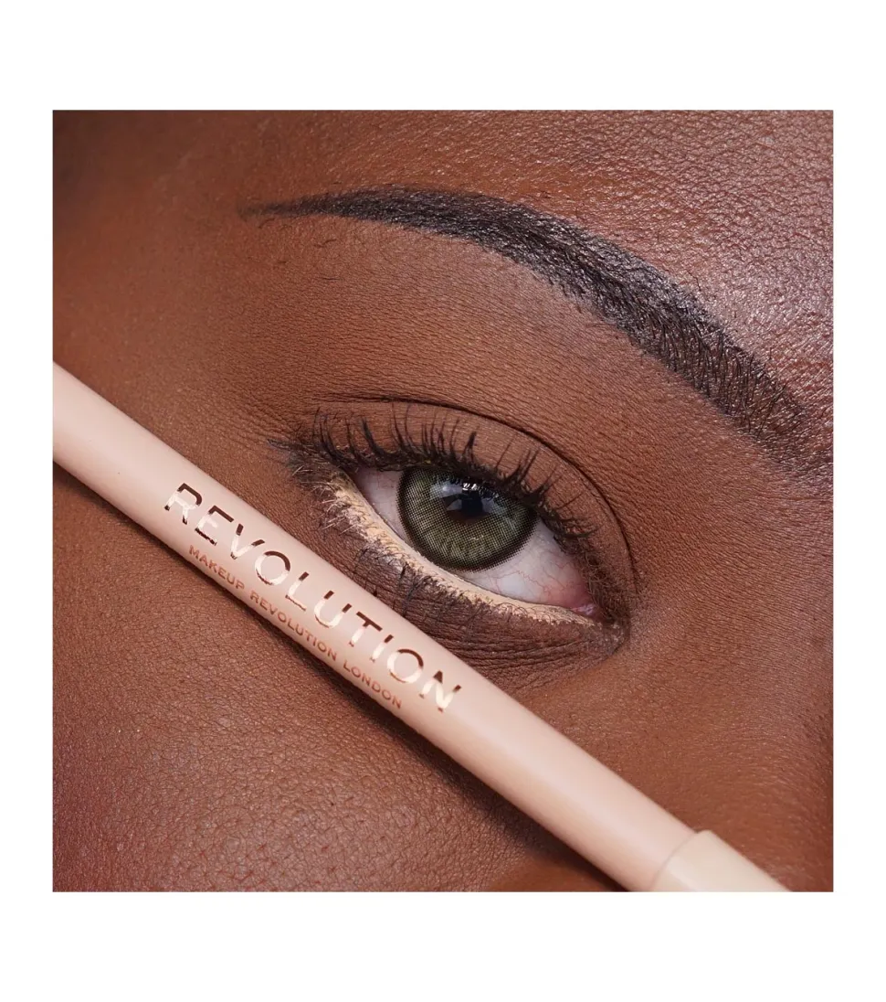 Revolution - Delineador de ojos Streamline Waterline Eyeliner Pencil - Ivory