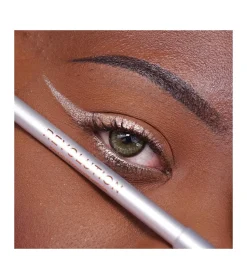 Revolution - Delineador de ojos Streamline Waterline Eyeliner Pencil - Silver