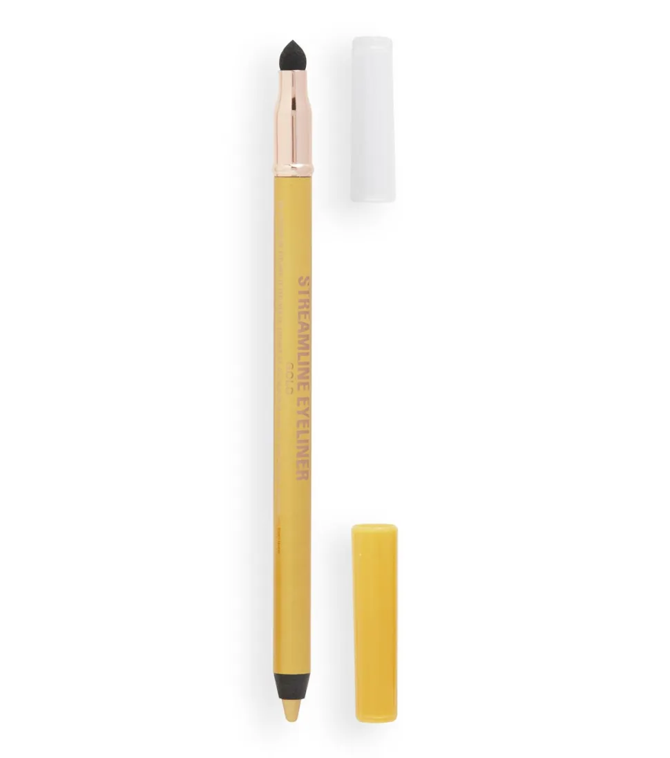 Revolution - Delineador de ojos Streamline Waterline Eyeliner Pencil - Gold