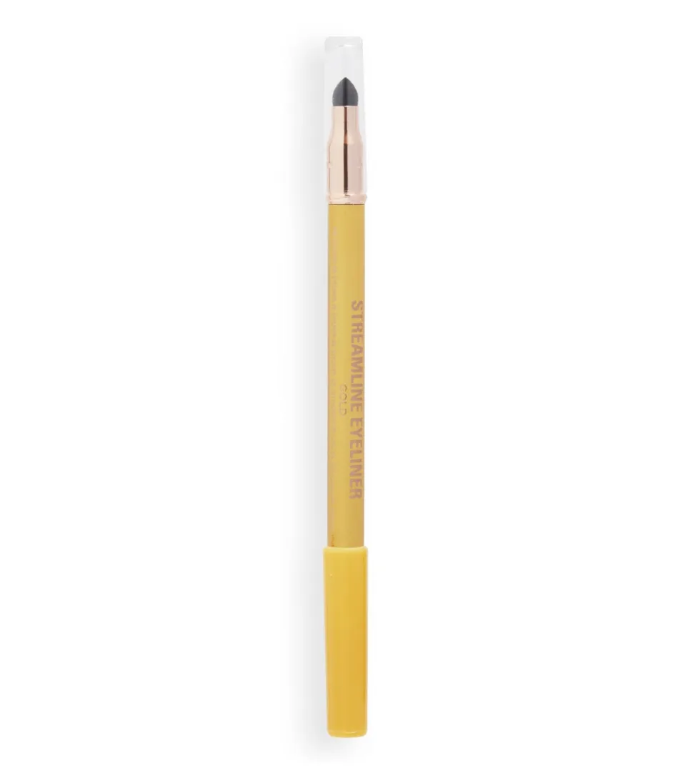 Revolution - Delineador de ojos Streamline Waterline Eyeliner Pencil - Gold