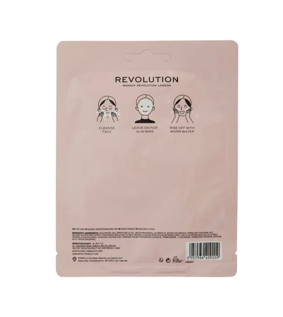 Revolution - *Friends X Revolution* - Mascarilla facial de tejido con ácido hialurónico - Rachel