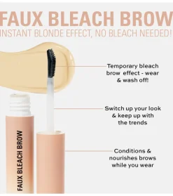 Revolution - Gel para cejas con color Faux Bleach Brow