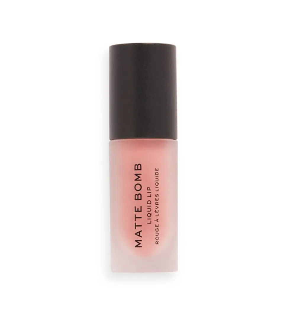 Revolution - Labial líquido Matte Bomb - Nude Magnet