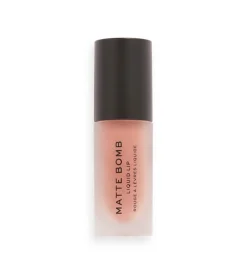 Revolution - Labial líquido Matte Bomb - Delicate Brown
