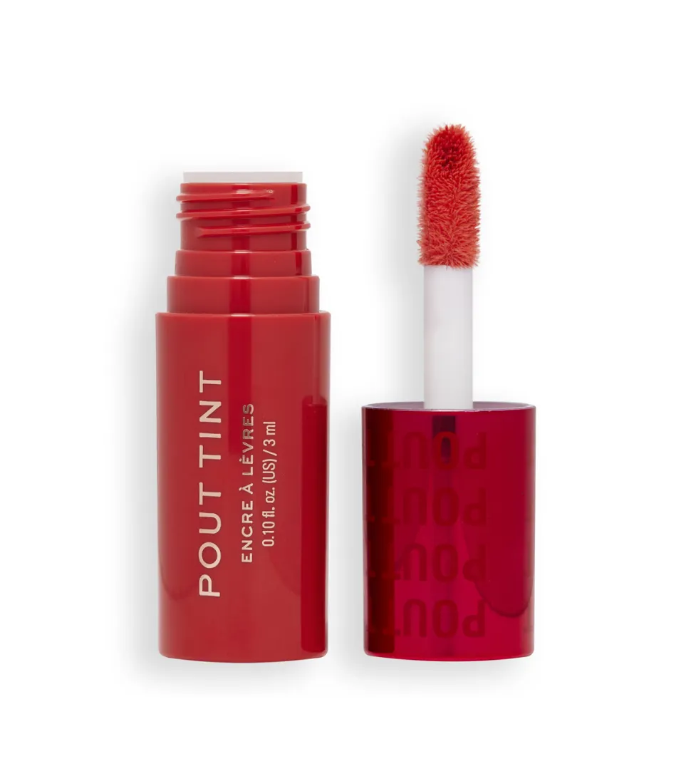 Revolution - Labial líquido Pout Tint - Sweetie Coral
