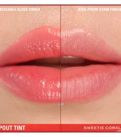 Revolution - Labial líquido Pout Tint - Sweetie Coral
