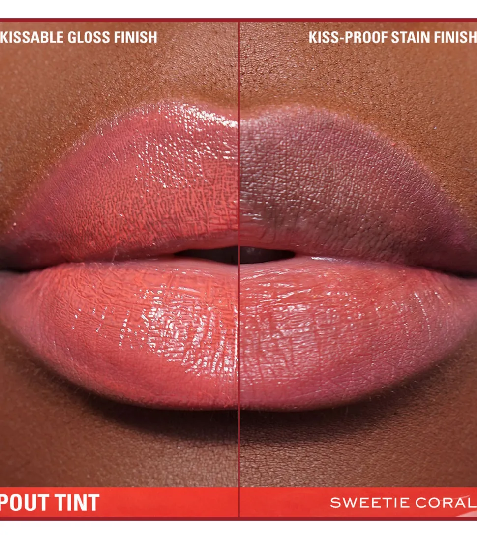 Revolution - Labial líquido Pout Tint - Sweetie Coral