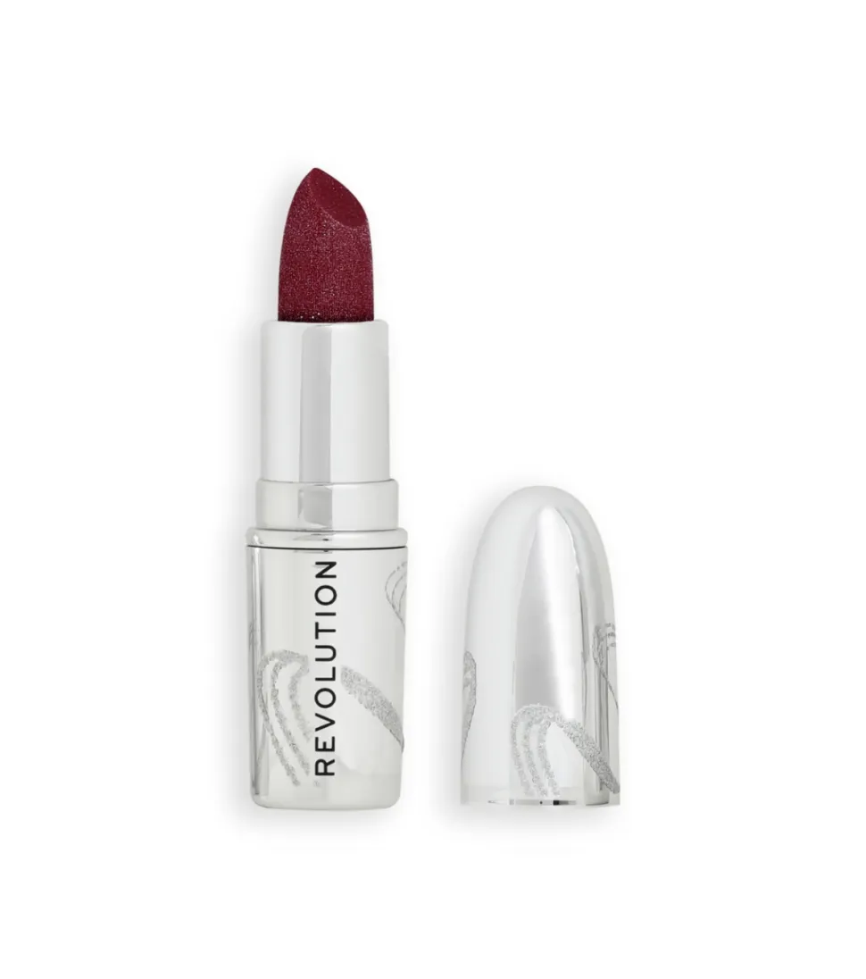 Revolution - *Metallic Muse* - Barra de labios con purpurina - Iced Berry