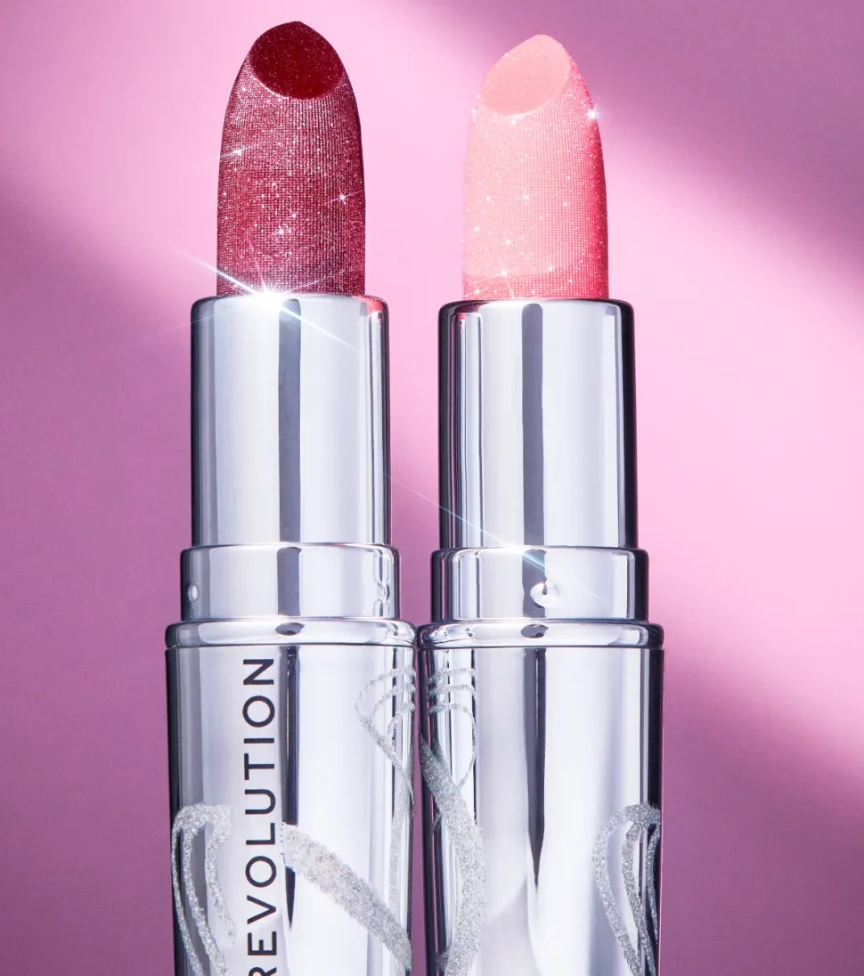 Revolution - *Metallic Muse* - Barra de labios con purpurina - Iced Berry