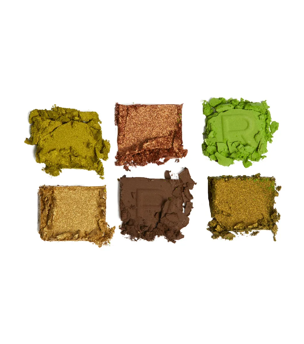 Revolution - Mini paleta de sombra Mini Colour Reloaded - Its Giving Green
