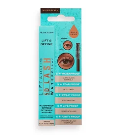 Revolution - Máscara de pestañas 5D Lash Waterproof