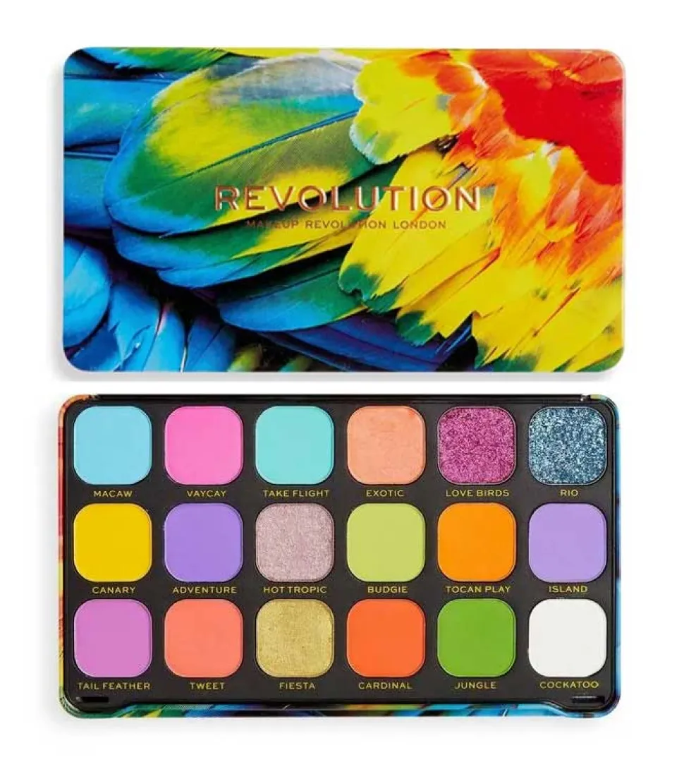 Revolution - Paleta de Sombras Forever Flawless - Birds Of Paradise