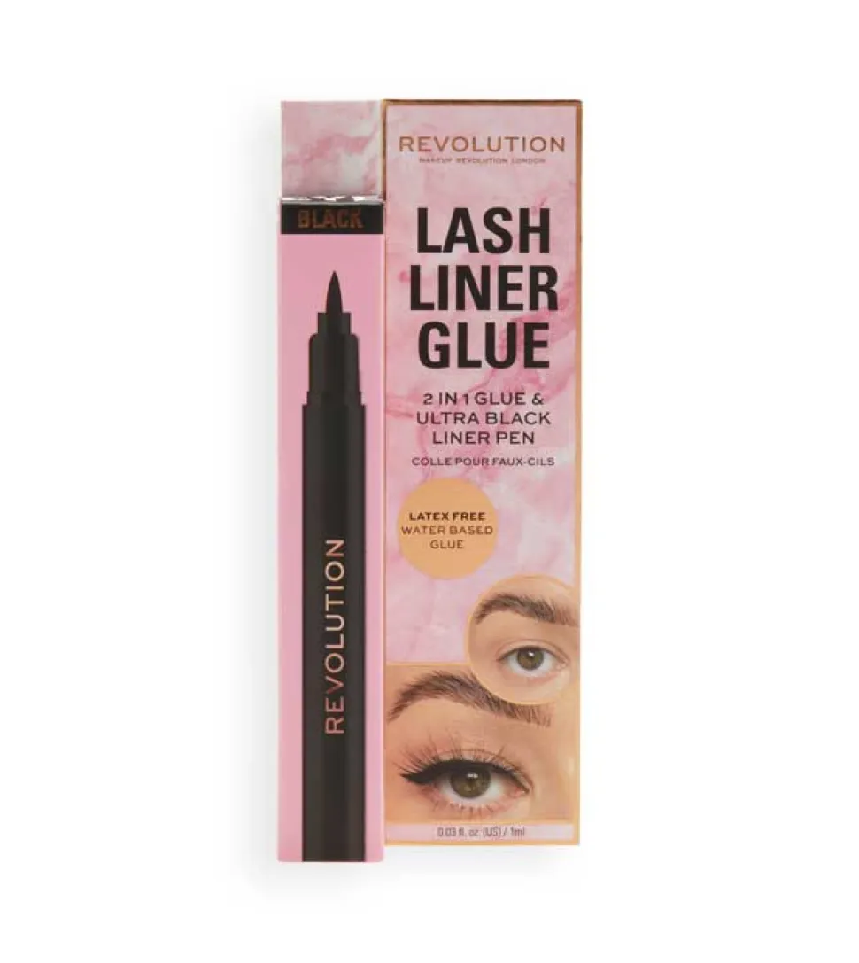 Revolution - Pegamento para pestañas Lash Liner Glue - Black