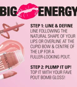 Revolution - Perfilador de labios Pout Liner - Doll Cool Nude
