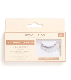 Revolution - Pestañas postizas Natural Lashes - Nº.1 Secret