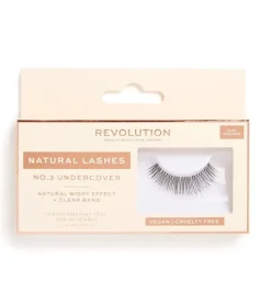 Revolution - Pestañas postizas Natural Lashes - Nº.3 Undercover