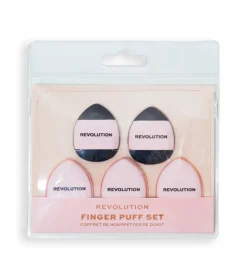 Revolution - Set de mini borlas de maquillaje Mini Finger Powder Puff