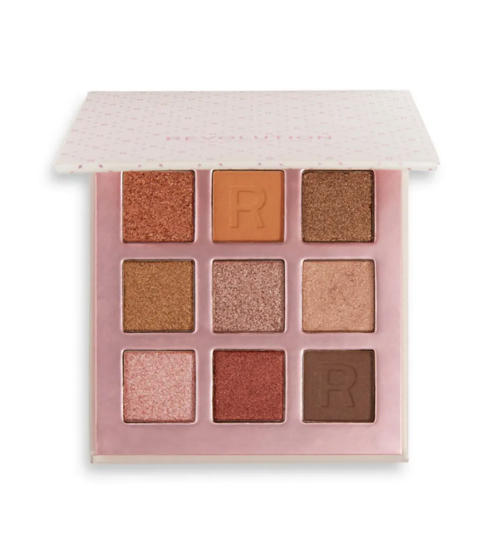 Revolution - *Soft Glamour* - Mini paleta de sombras - Dream Glow