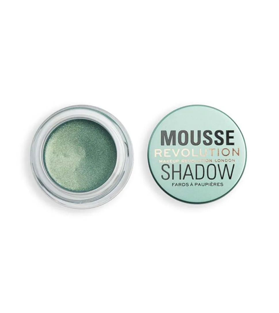 Revolution - Sombra de ojos en crema Mousse - Emerald Green
