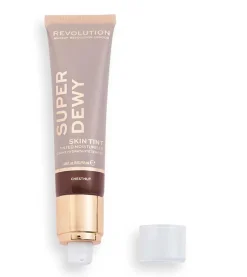 Revolution - *Super Dewy* - Hidratante con color Super Dewy Skin Tint - Chestnut