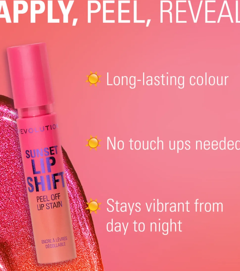 Revolution - Tinte de labios Stain Sunset - Flushed Pink