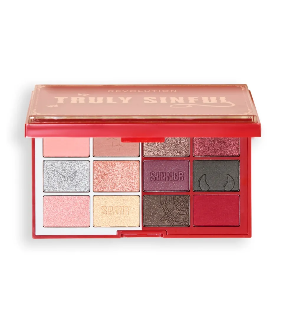 Revolution - *Truly Sinful Halloween* - Paleta de sombras de ojos Blood