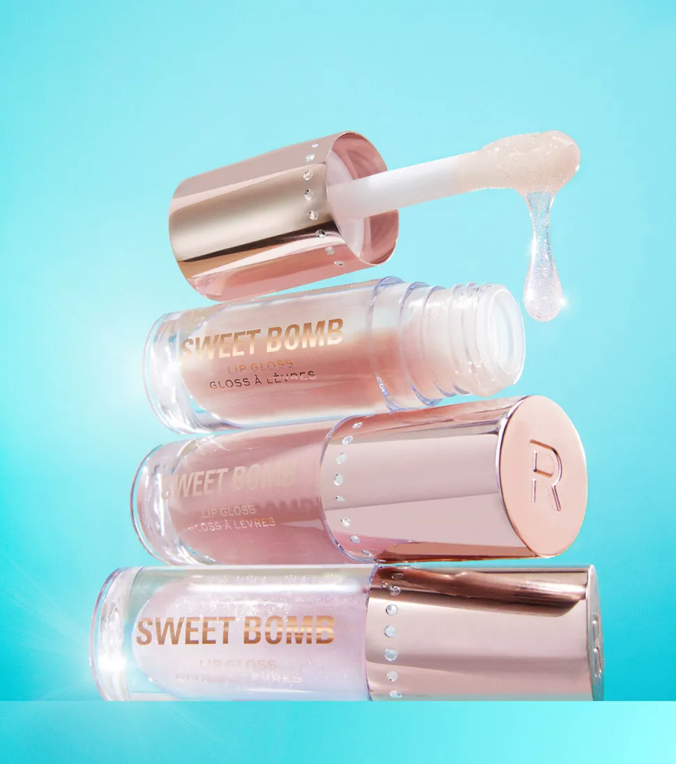 Revolution - *Y2K Baby* - Brillo de labios Sweet Bomb - Vanilla Ice White Holo