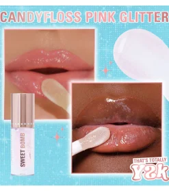 Revolution - *Y2K Baby* - Brillo de labios Sweet Bomb - Candyfloss Pink Glitter