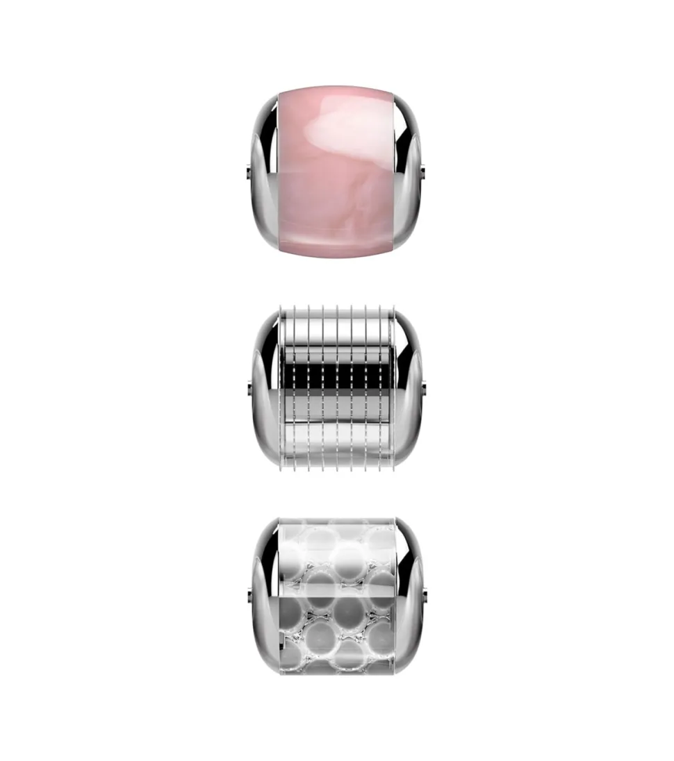 Rodillo facial con microagujas 9 en 1 - Black Gold