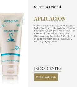 *Salerm 21* - Acondicionador Leave-in Silk Protein - 100ml