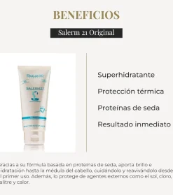 *Salerm 21* - Acondicionador Leave-in Silk Protein - 100ml