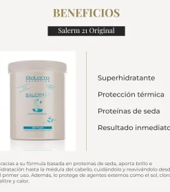 *Salerm 21* - Acondicionador mascarilla Leave-in Silk Protein