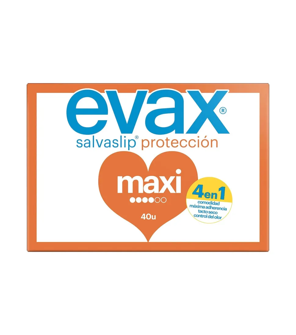 Salvaslip maxi - 40 unidades