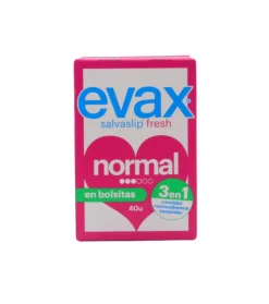 Salvaslip normal plegado en bolsitas - 40 unidades