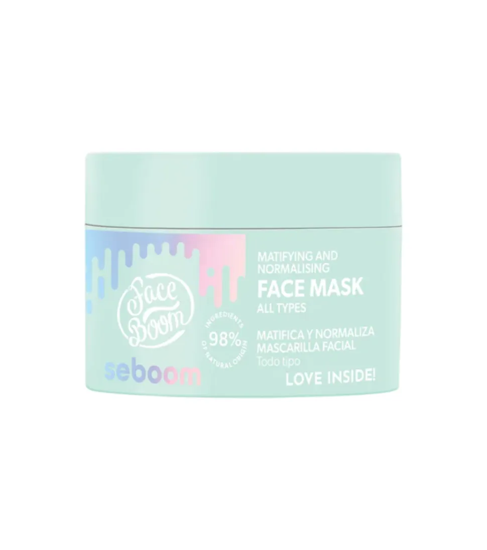 *Seboom* - Mascarilla facial matificante - Piel mixta y grasa