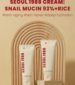 *Seoul 1988* - Crema facial Snail Mucin 93% + Rice
