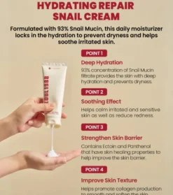*Seoul 1988* - Crema facial Snail Mucin 93% + Rice