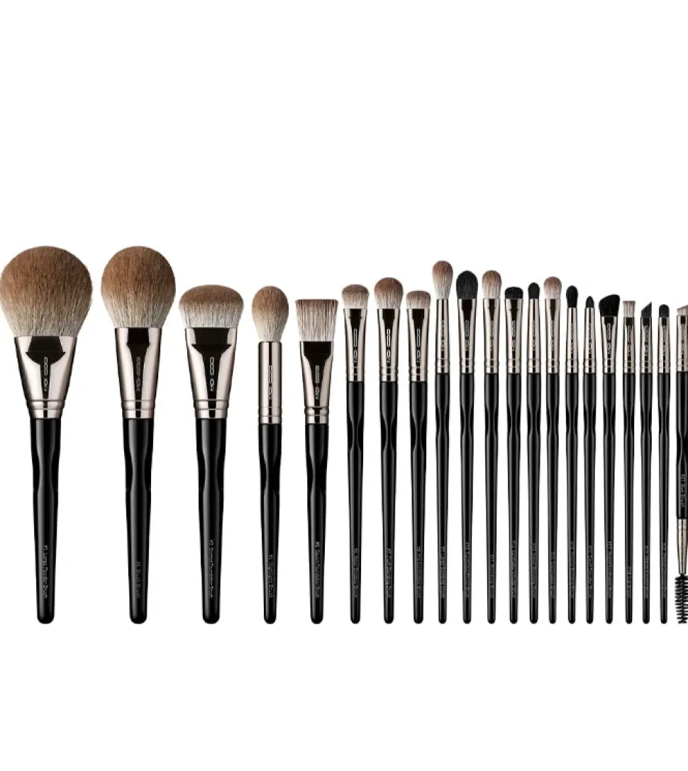 Set 21 brochas de maquillaje Black Swan