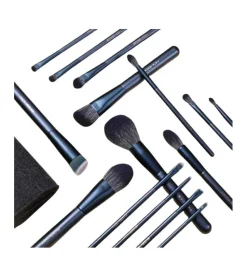 Set 15 brochas de maquillaje Jade Series - Turmaline Blue