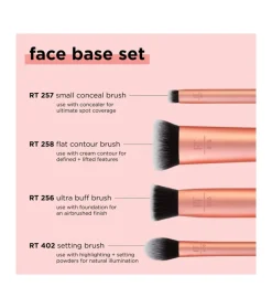 Set 4 brochas para rostro